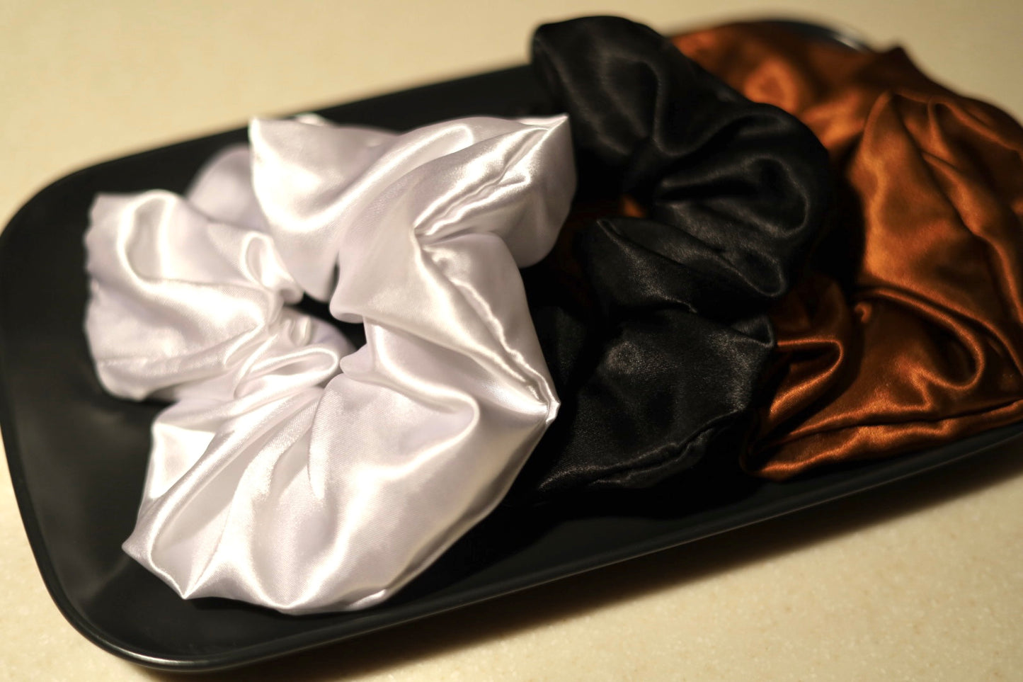 White Scrunchie